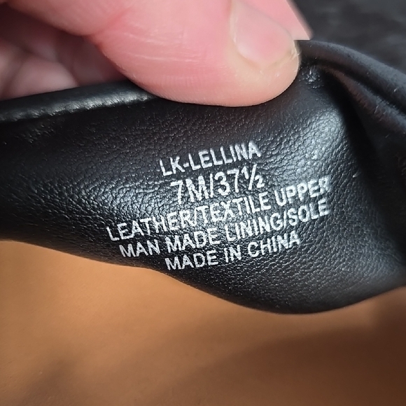 Lucky Brand Lellina Womens Leather Platform Sandals - Picture 3 of 8